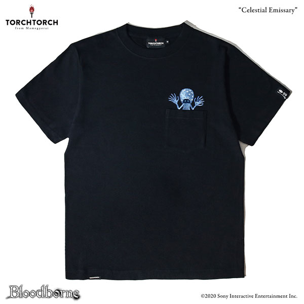 Bloodborne × TORCH TORCH/ Tシャツコレクション： 星界からの使者 ブラック L[TORCH TORCH]《在庫切れ》