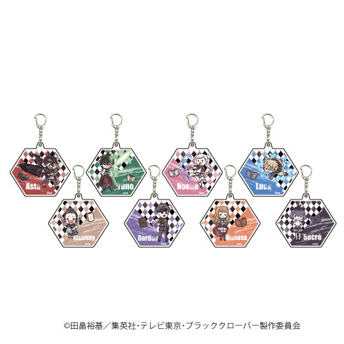 アクリルキーホルダー「ブラッククローバー」01/グラフアート 8個入りBOX[A3]《在庫切れ》