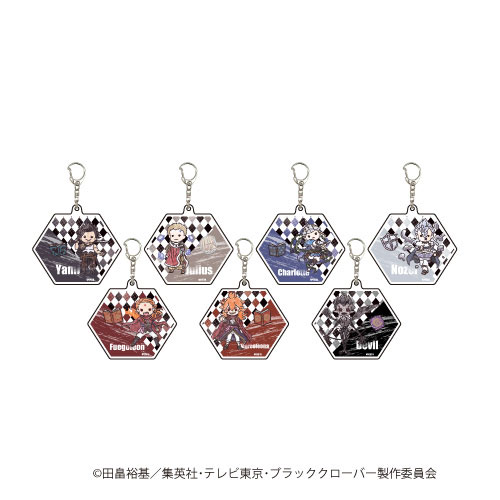 メーカー直売 - 人気ランキング アクリルキーホルダー「ブラッククローバー」02/グラフアート 7 アニメ・萌えグッズ