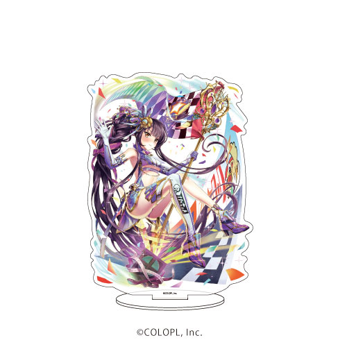 キャラアクリルフィギュア 魔法使いと黒猫のウィズ 06 エリス A3 在庫切れ