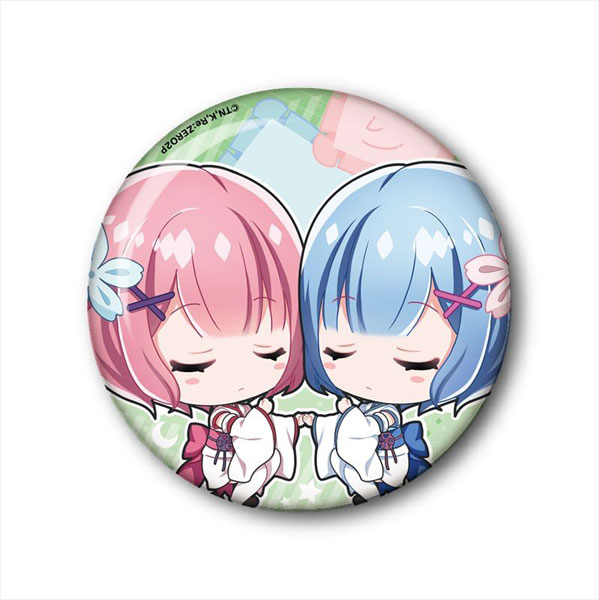 Re：ゼロから始める異世界生活 ちょいデカ缶バッジ ラム＆レム[Y Line