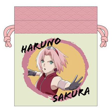 Naruto ナルト 疾風伝 巾着 春野サクラ 忍術ver コンテンツシード 発売済 在庫品