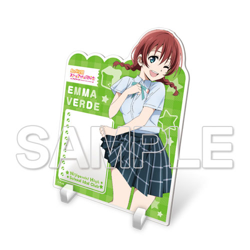 『ラブライブ！虹ヶ咲学園スクールアイドル同好会』アクリルメモスタンド Ver.エマ・ヴェルデ[KADOKAWA]《在庫切れ》