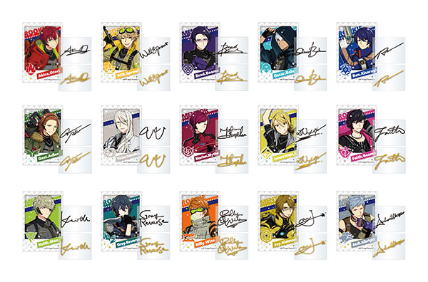 エリオスライジングヒーローズ サインステッカー 15個入りbox Amie 発売済 在庫品