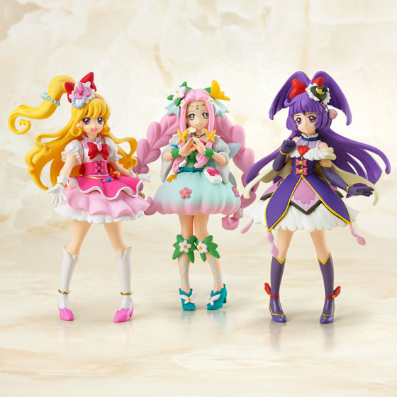 魔法つかいプリキュア！ キューティーフィギュア 全3種セット