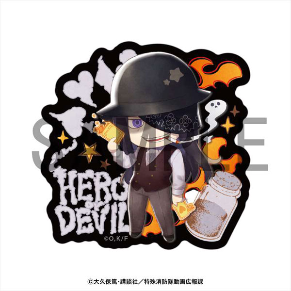 ジョーカー 炎炎ノ消防隊 缶バッジ デフォルメ ミニキャラ
