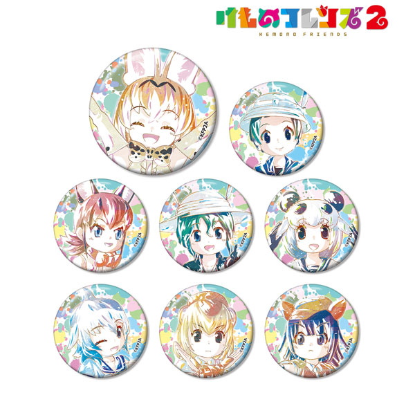けものフレンズ2 トレーディング Ani-Art 缶バッジ 8個入りBOX[アルマビアンカ]《在庫切れ》