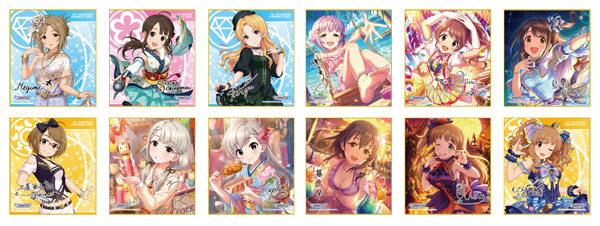 アイドルマスター シンデレラガールズ ミニ色紙コレクション 12個入りbox ムービック 在庫切れ