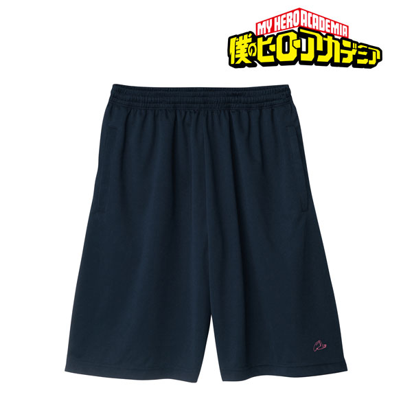 僕のヒーローアカデミア 麗日お茶子 ワンポイント刺繍ドライハーフパンツ ユニセックス L[アルマビアンカ]《在庫切れ》