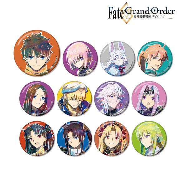 Fate/Grand Order -絶対魔獣戦線バビロニア- トレーディング Ani-Art 缶バッジ 12個入りBOX[アルマビアンカ]《在庫切れ》