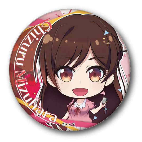 彼女、お借りします ちょいデカ缶バッジ 水原千鶴[Y Line]《在庫切れ》