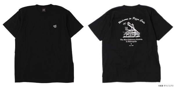 キャッ党忍伝てやんでえ ピザキャットTee ブラック M[ナタリーストア