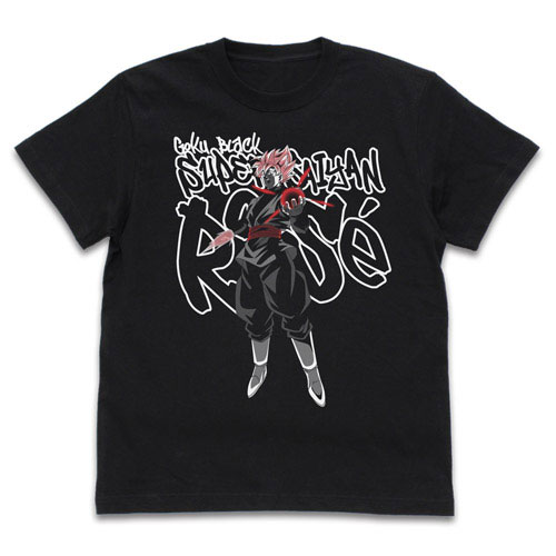 ドラゴンボール超 ゴクウブラック(超サイヤ人ロゼ) Tシャツ/BLACK-M[コスパ]