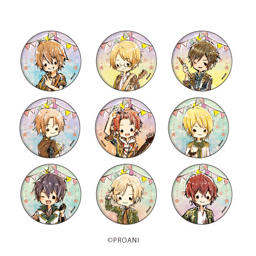 コロロ様 すとふぇす缶バッジ16点 ミリプロ サーカスコレクション