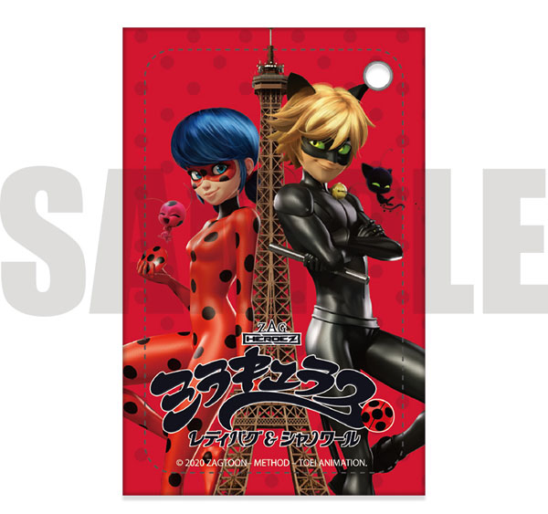 新品未使用 ミラキュラス パスケース レディバグとシャノワールセット ミラキュラス レディバグ＆シャノワール パスケース A レディバグ