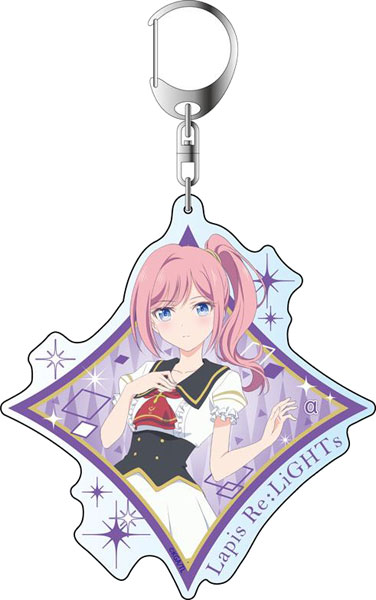 Lapis Re:LiGHTs アクリルキーホルダー ガーネット アニメグッズ