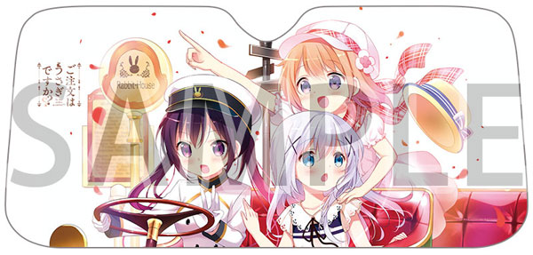 ご注文はうさぎですか？？ サンシェード(ココア＆チノ＆リゼ)[カーテン