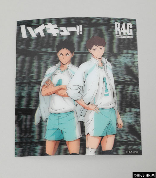ハイキュー！！ レンチキュラー MINT(及川、岩泉)（再販）[R4G]《在庫切れ》