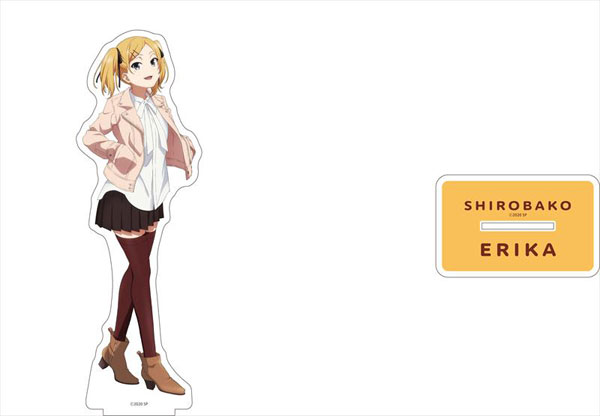 劇場版 Shirobako デカアクリルスタンド 矢野エリカ 描き下ろしver コンテンツシード 在庫切れ