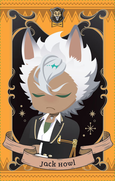 ディズニー ツイステッドワンダーランド プチ封筒(シール付) ジャック・ハウル[サンスター文具]《在庫切れ》