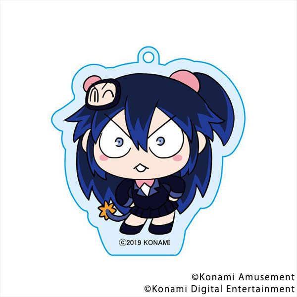 ボンバーガール アクリルキーホルダー クロ[シーズナルプランツ]《在庫