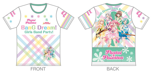 バンドリ！ ガールズバンドパーティ！ ツーリングTシャツ Pastel*Palettes Ver. (XL)[AURORA]《在庫切れ》
