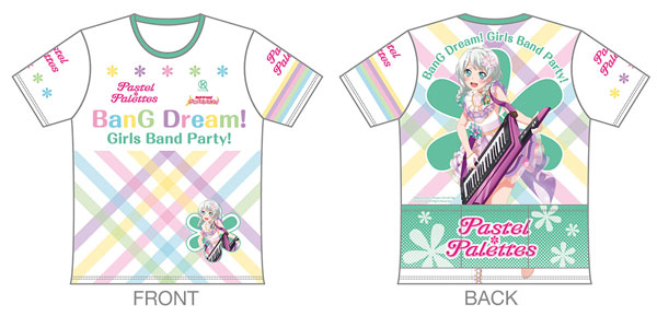 バンドリ ガールズバンドパーティー フルグラフィック Tシャツ 若宮イヴ BanG Dream! ガールズバンドパーティ！ - Ani-Art フル