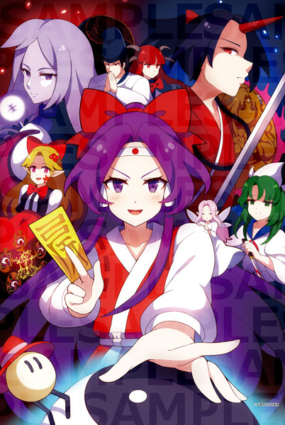 東方Project B2タペストリー 41 東方靈異伝 illust.60枚[イザナギ