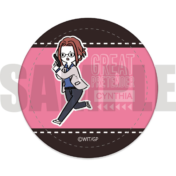 GREAT PRETENDER レザーバッジ PlayP-D シンシア[プレイフルマインドカンパニー]《在庫切れ》