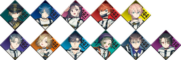 MILGRAM -ミルグラム-』 ラメアクリルバッジ 11個入りBOX[メディコス