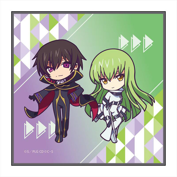 コードギアス 反逆のルルーシュ ハンドタオル ルルーシュ スザク C.C.