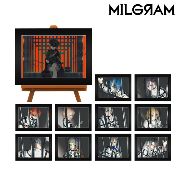 MILGRAM -ミルグラム- トレーディング MV ミニアートフレーム 『アンダーカバー』 11個入りBOX[アルマビアンカ]《在庫切れ》