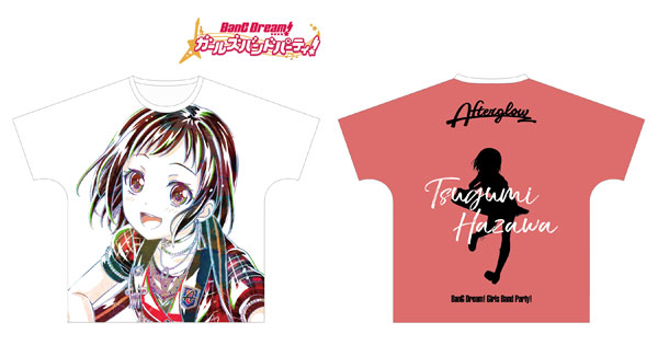 BanG Dream！ ガールズバンドパーティ！ 羽沢つぐみ Ani-Art フルグラフィックTシャツ vol.3 ユニセックス M[アルマビアンカ]《在庫切れ》