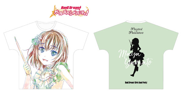 バンドリ フルグラフィックTシャツ 抽選会 A賞 丸山彩 日菜 千聖 麻弥 イヴ BanG Dream！ ガールズバンドパーティ！ 大和麻弥 Ani-Art フル