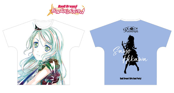 フルグラフィックTシャツ 湊友希那 Roselia 友希那 湊 バンドリ! Ani