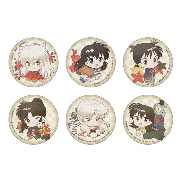 犬夜叉　缶バッジ　キャラバッジコレクション　犬夜叉カフェ　カフェ 犬夜叉 缶バッジ キャラバッジコレクション 犬夜叉カフェ カフェ