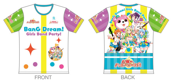 バンドリ！ ガールズバンドパーティ！ ツーリングTシャツ ハロー、ハッピーワールド！ Ver. (XL)[AURORA]《在庫切れ》