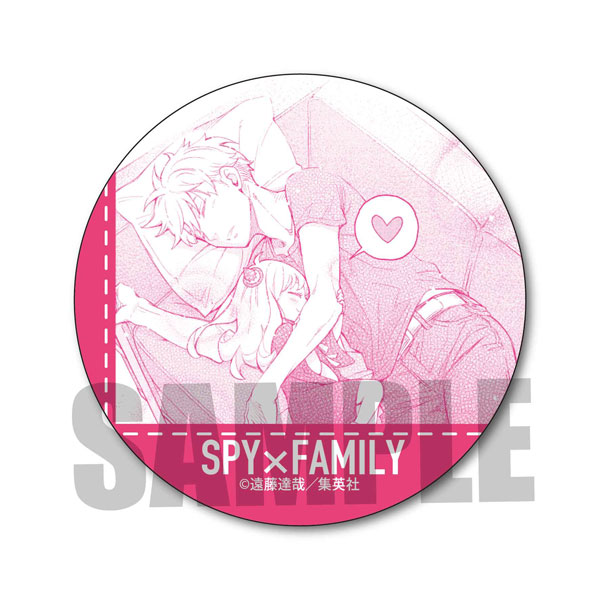 缶バッジ SPY×FAMILY ロイド・フォージャー＆アーニャ・フォージャー