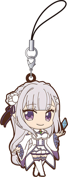 Re:ゼロから始める異世界生活　ラバーストラップ　エミリア Amazon.co.jp: エミリア ラバーストラップ リゼロ Re:ゼロから
