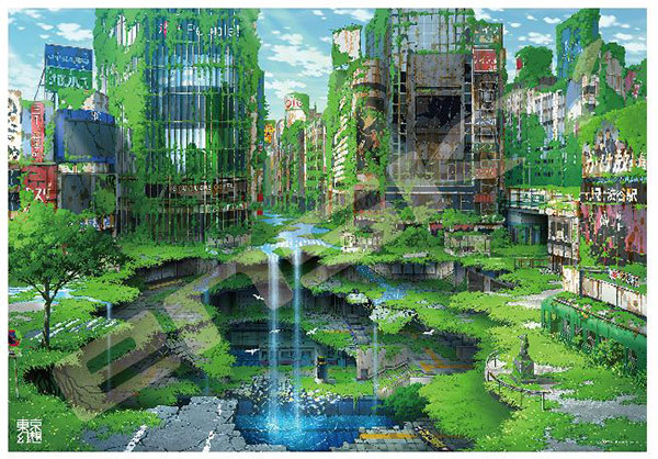 ジグソーパズル 東京幻想 渋谷地下迷宮幻想 1000ピース 1000t 158 エンスカイ 在庫切れ