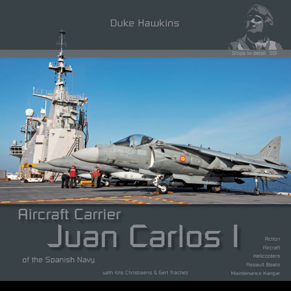フアン・カルロス1世 スペイン海軍 強襲揚陸艦 (書籍)[HMH Publications]《在庫切れ》