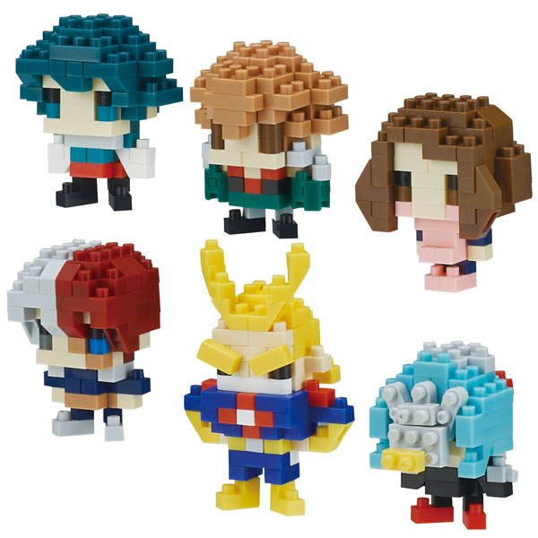 nanoblock(ナノブロック) NBMC_09S ミニナノ 僕のヒーローアカデミア 6個入りBOX[カワダ]《在庫切れ》