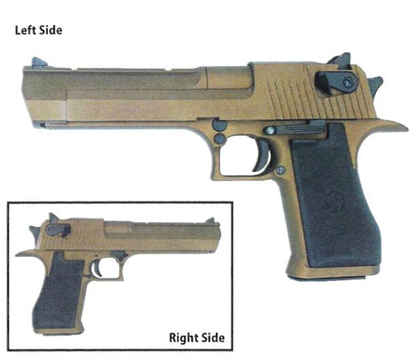 モデルガン】TANAKA DESERT EAGLE バーントブロンズ