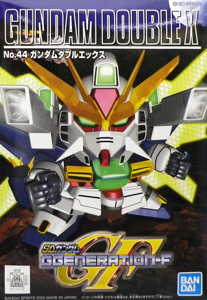 SDガンダム G-GENERATION No.44 ガンダムダブルエックス プラモデル