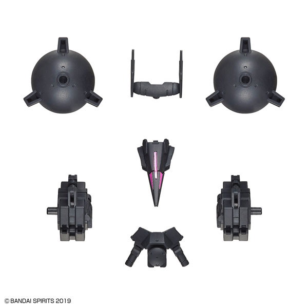 30MM 1/144 高機動型用オプションアーマー[シエルノヴァ用/ブラック] プラモデル[BANDAI SPIRITS]