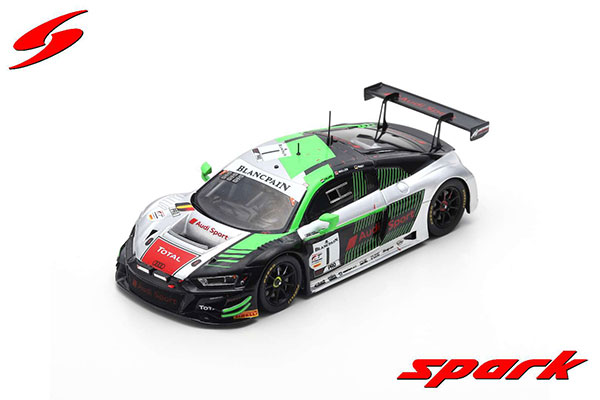 1/43 Audi R8 LMS GT3 2019 No.1 Audi Sport Team WRT 24H Spa 2019 R. Frijns -  N. Muller - R. Rast[スパーク]《在庫切れ》