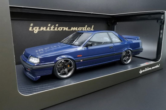 1/18 Nissan Skyline GTS-R (R31) Blue Black[イグニッションモデル