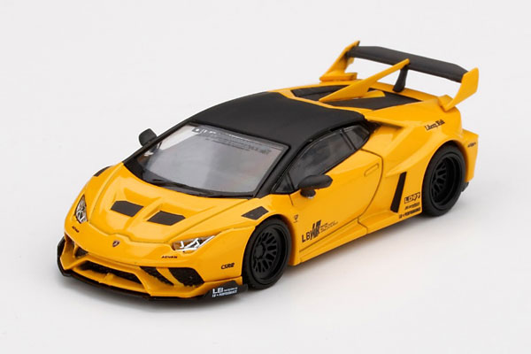 公式通販サイトセール 1/64 LB☆WORKS ランボルギーニ ウラカン GT Giallo Auge ミニカー