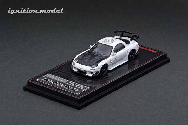 イグニッションモデル　1/64 マツダ　RX-7 FC3S RE雨宮　ホワイト モデルインプレッション】 Ignition Model 1/64 - Mazda RX-7 FC3S RE