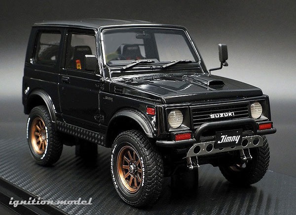 1/18 SUZUKI Jimny (JA11) Black[イグニッションモデル]【送料無料